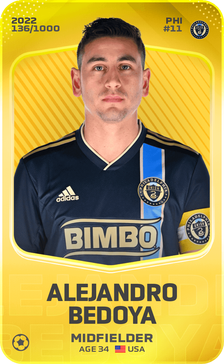 Alejandro Bedoya 2022-23 • Limited 136/1000