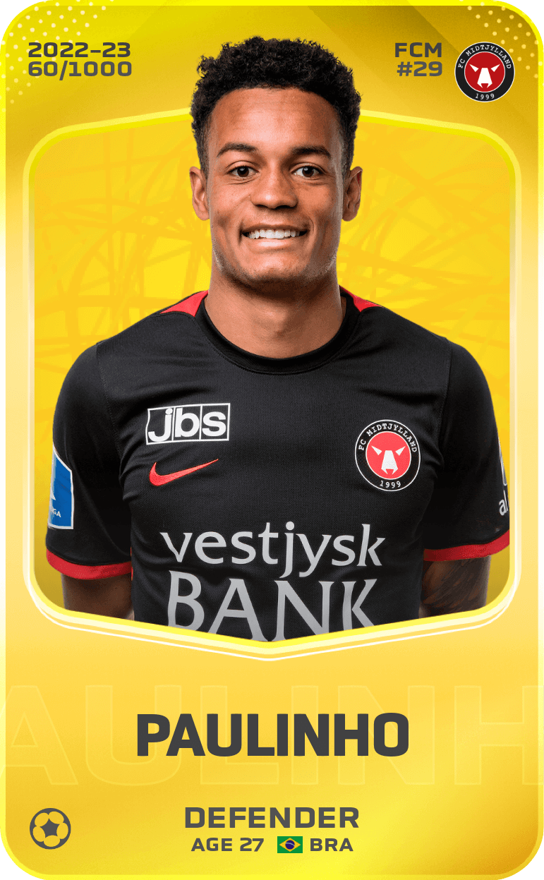 Paulinho 2022-23 • Limited 60/1000