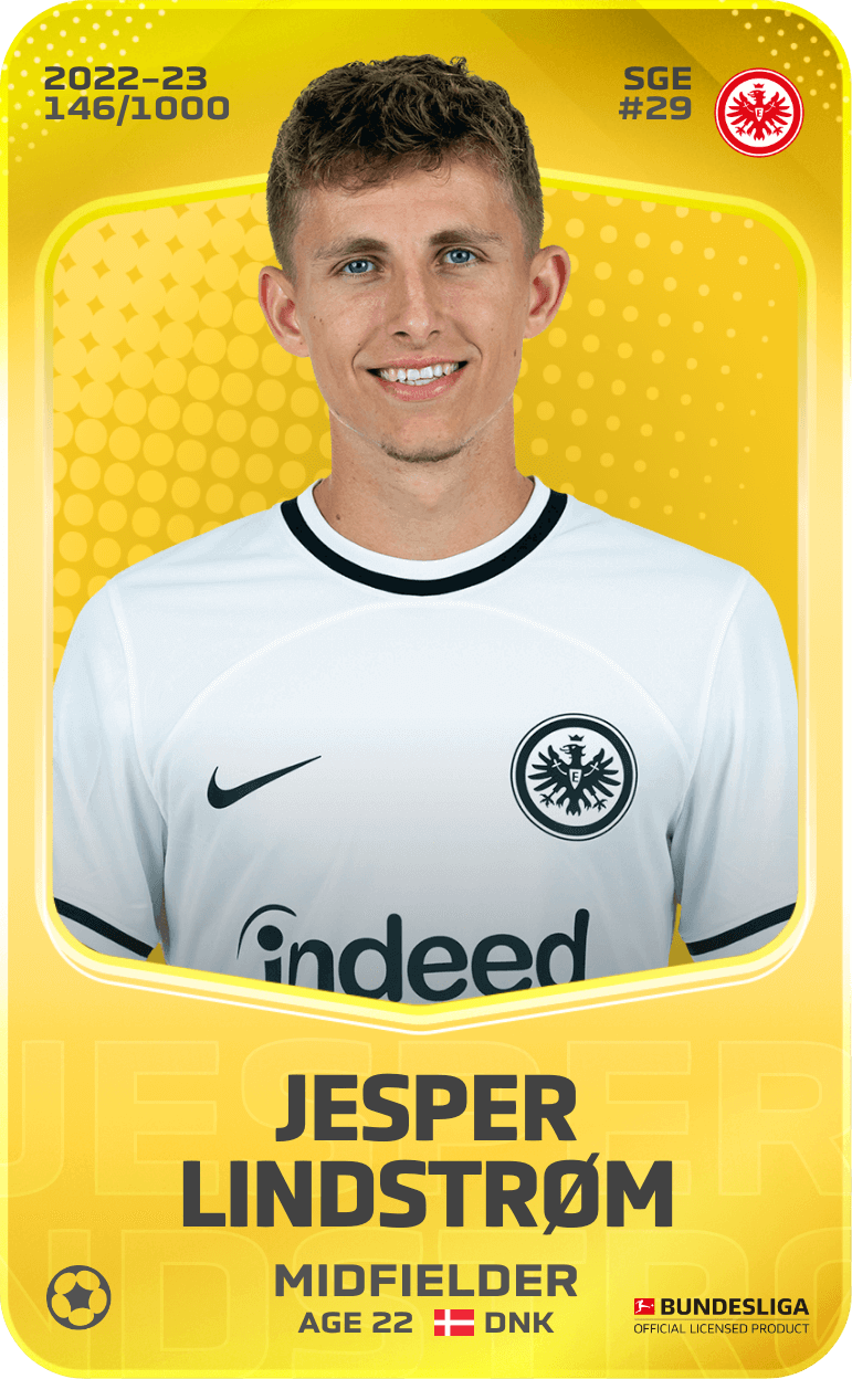 Jesper Lindstrøm 2022-23 • Limited 146/1000