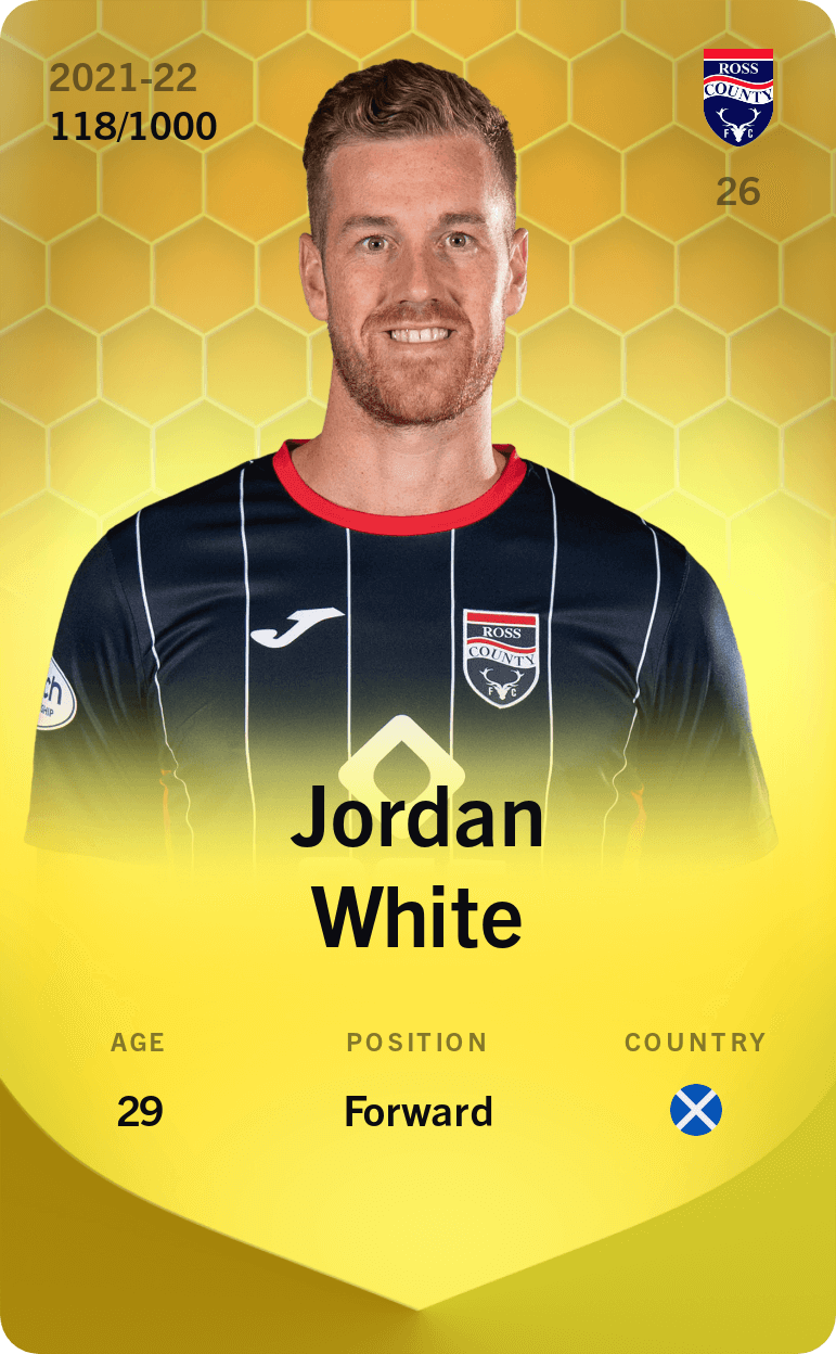 Jordan White 2021-22 • Limited 118/1000