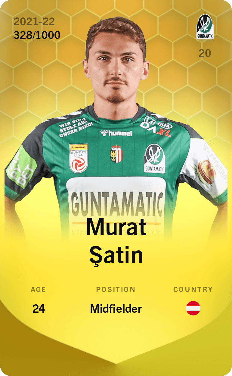 Murat Şatin 2021-22 • Limited 328/1000