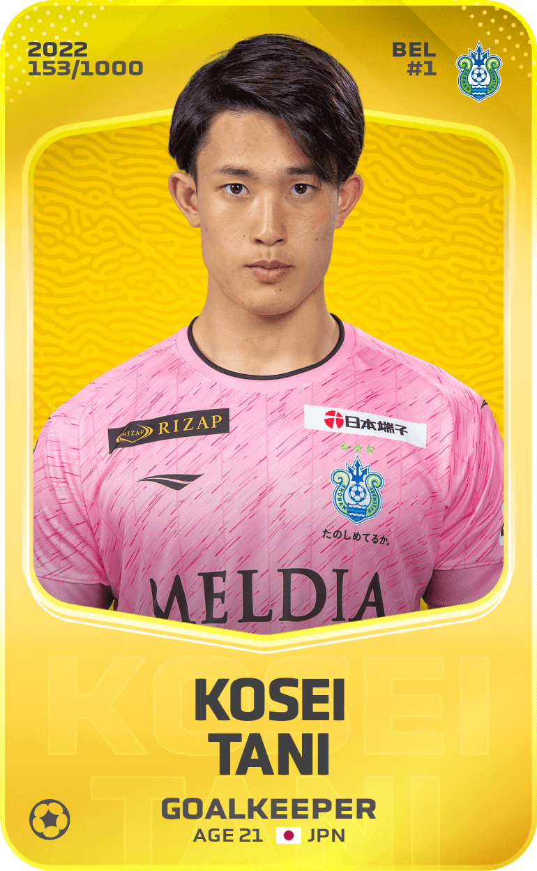 Kosei Tani 2022-23 • Limited 153/1000