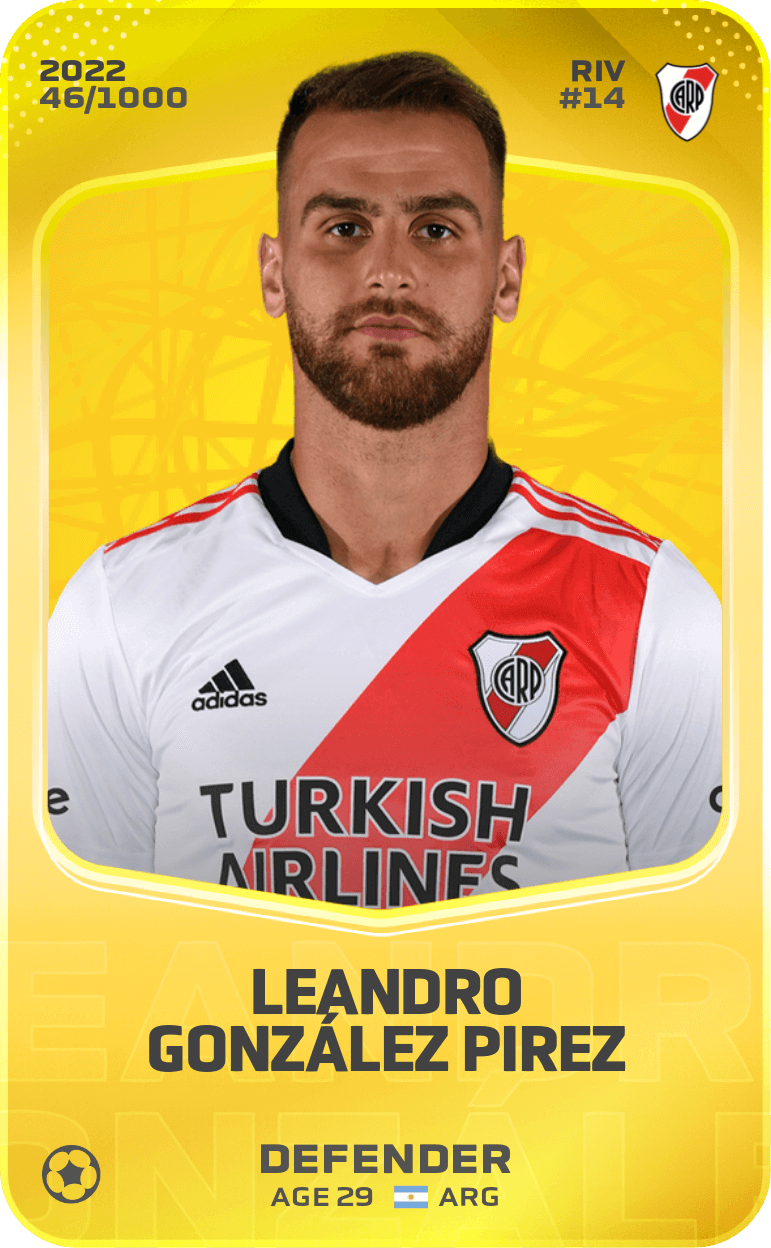 Leandro González Pirez 2022-23 • Limited 46/1000