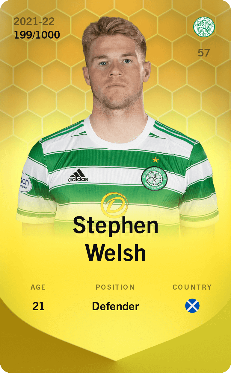 Stephen Welsh 2021-22 • Limited 199/1000