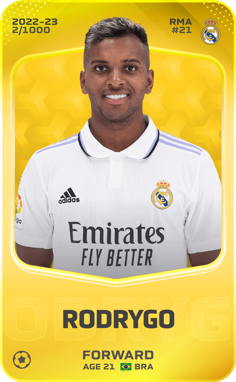 Rodrygo 2022-23 • Limited 2/1000