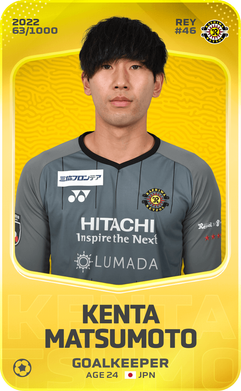 Kenta Matsumoto 2022-23 • Limited 63/1000