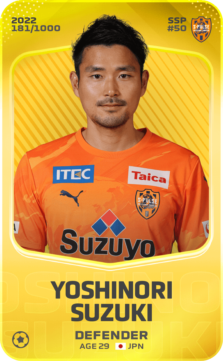 Yoshinori Suzuki 2022-23 • Limited 181/1000