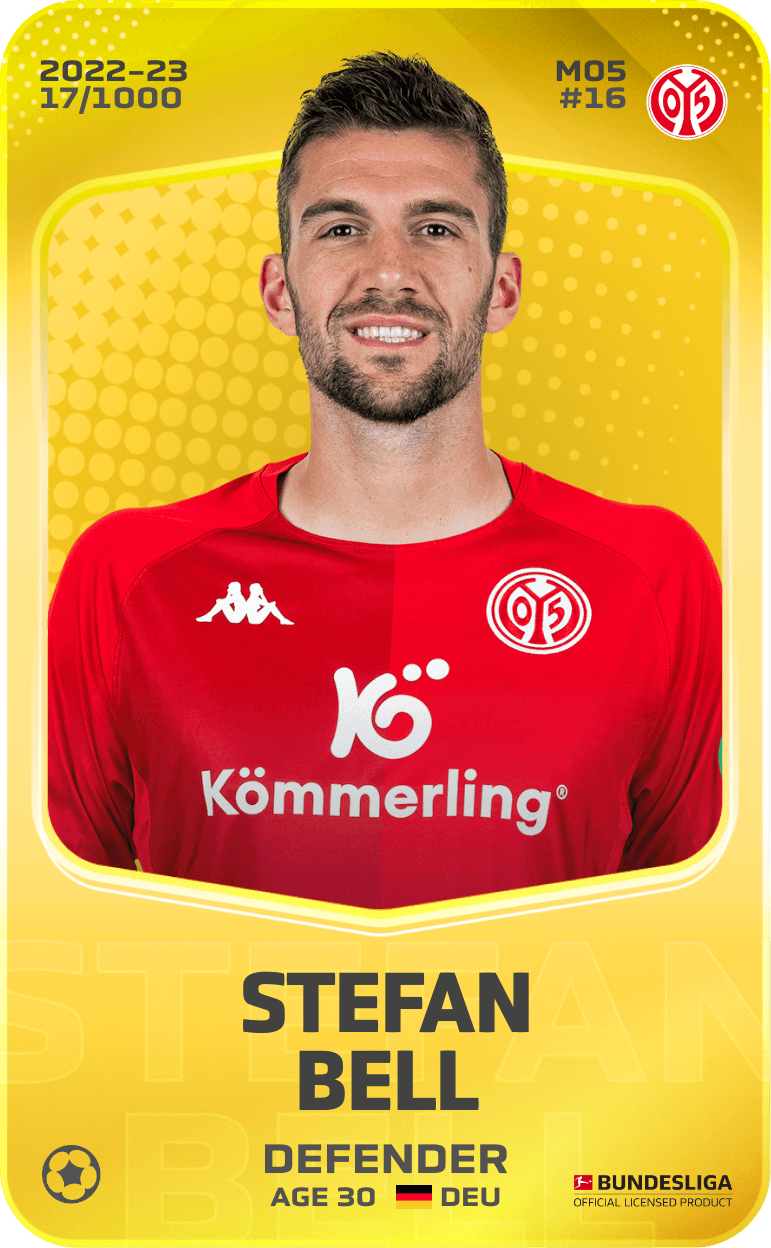 Stefan Bell 2022-23 • Limited 17/1000