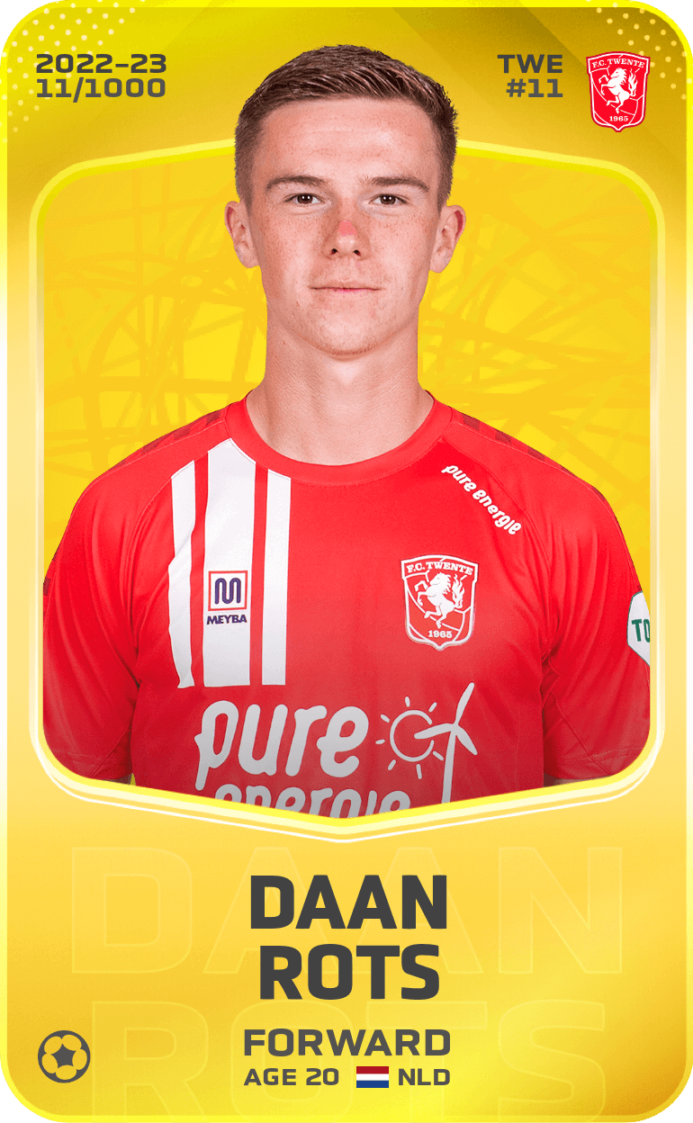 Daan Rots 2022-23 • Limited 11/1000