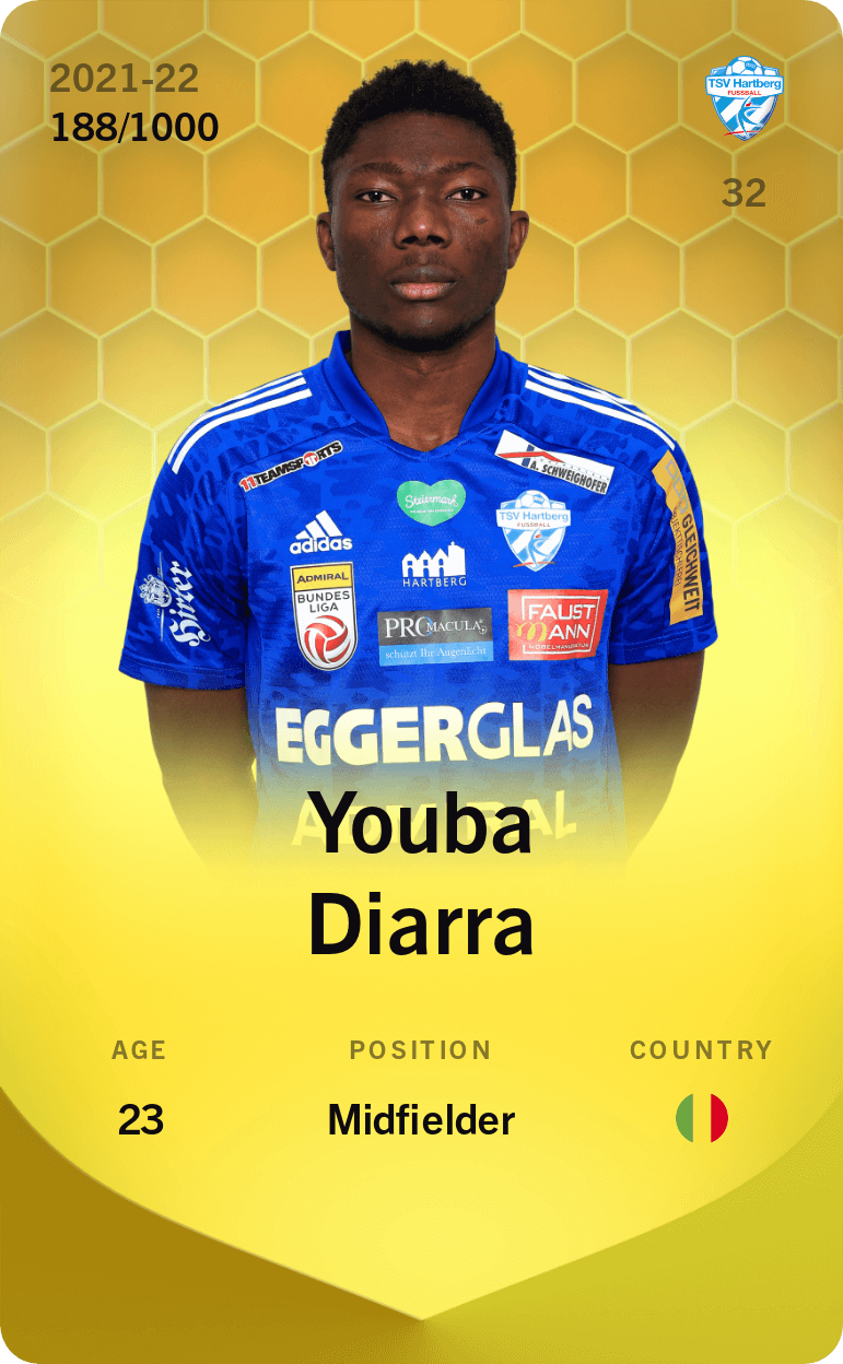 Youba Diarra 2021-22 • Limited 188/1000
