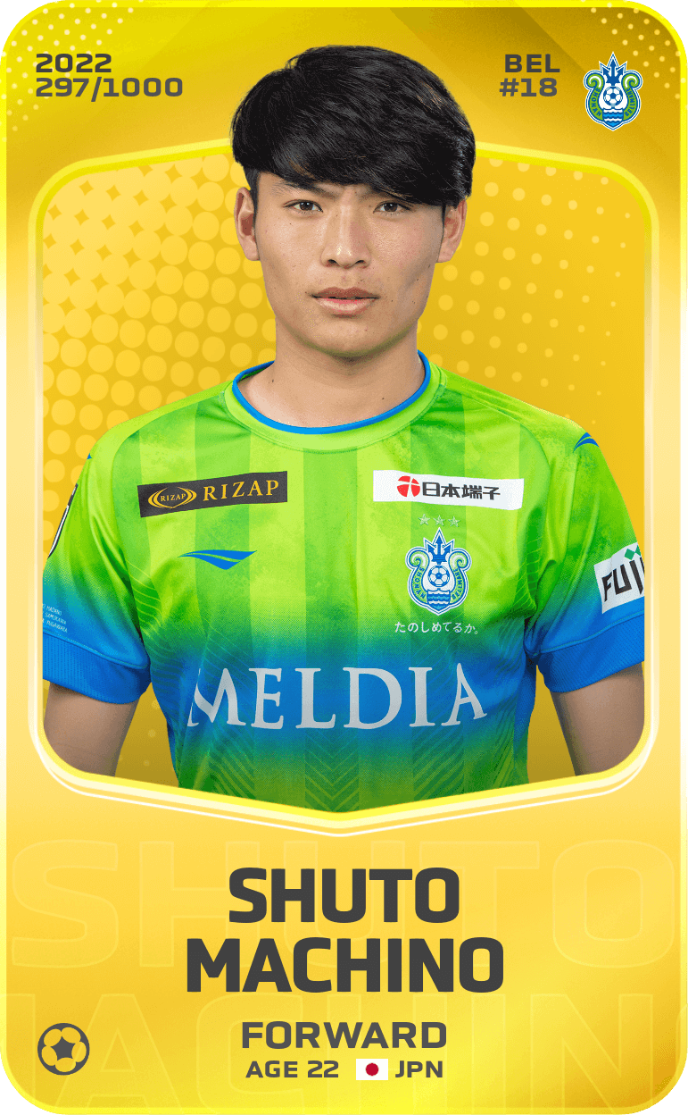 Shuto Machino 2022-23 • Limited 297/1000
