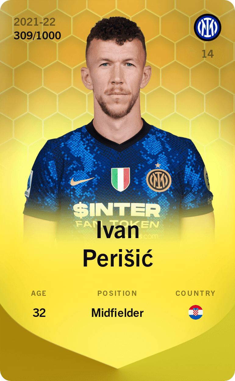 Ivan Perišić 2021-22 • Limited 309/1000