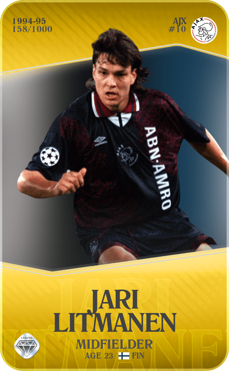 Jari Litmanen 1994-95 • Limited 158/1000