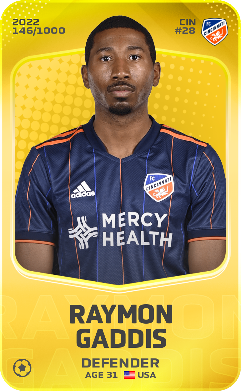 Sorare - Sorare Official - Raymon Gaddis 2022-23 • Limited 146/1000 - NFT # 103884987482355899456874865358072973891246163902801877215319101487122408140490