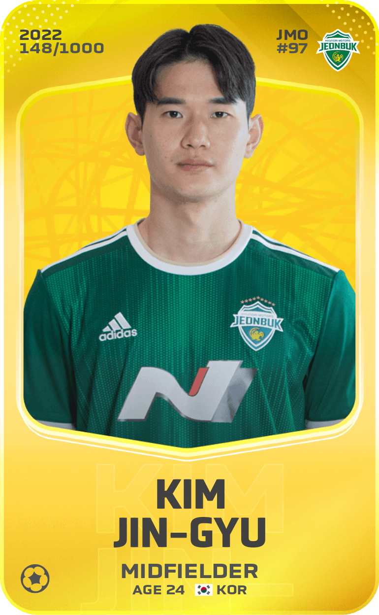 KIM JIN-GYU 2022-23 • Limited 148/1000