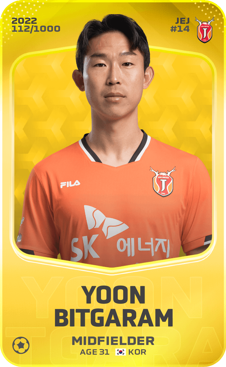 Yoon Bitgaram 2022-23 • Limited 112/1000