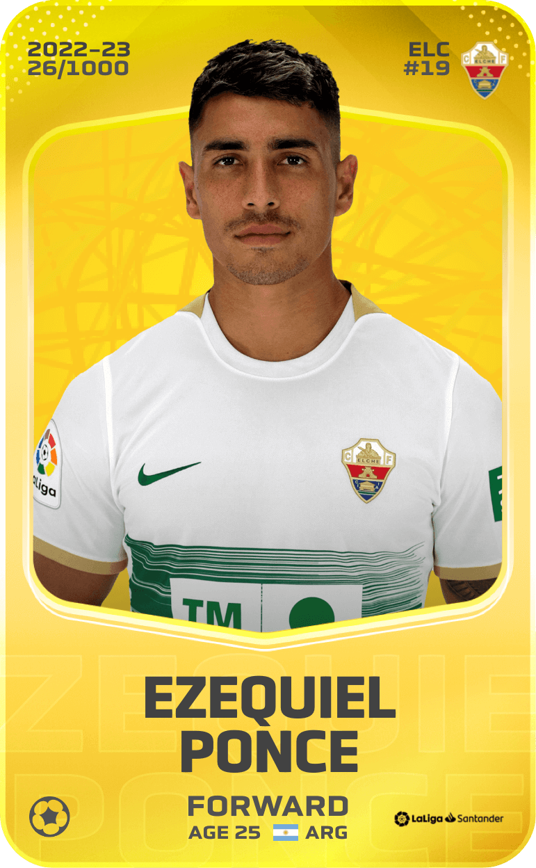 Ezequiel Ponce 2022-23 • Limited 26/1000