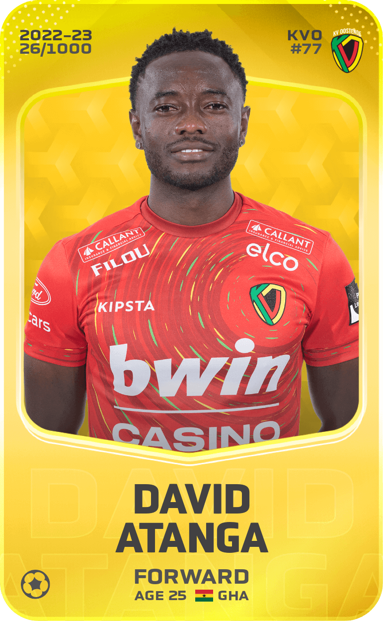 David Atanga 2022-23 • Limited 26/1000