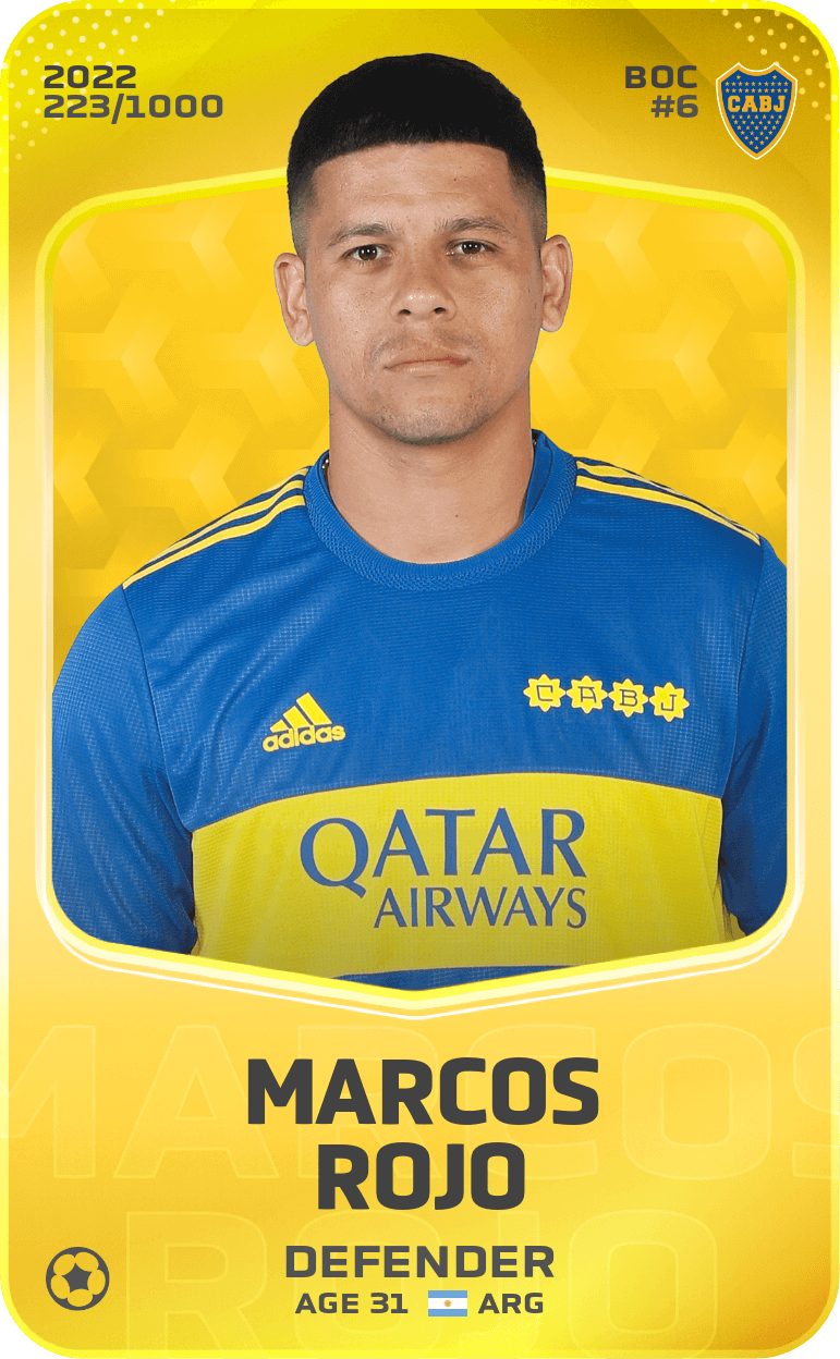 Marcos Rojo 2022-23 • Limited 223/1000