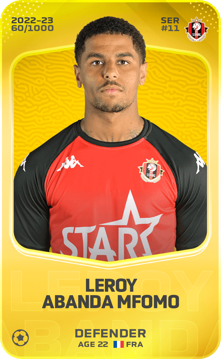 Leroy Abanda Mfomo 2022-23 • Limited 60/1000