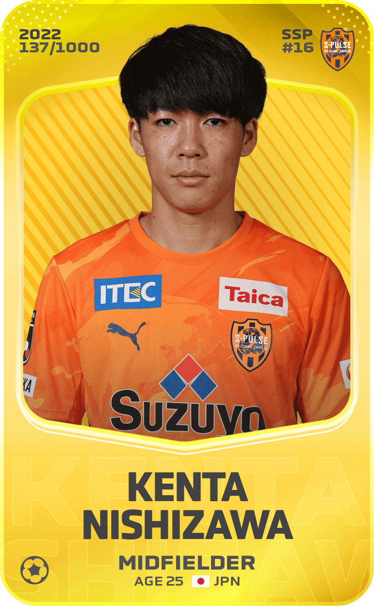 Kenta Nishizawa 2022-23 • Limited 137/1000