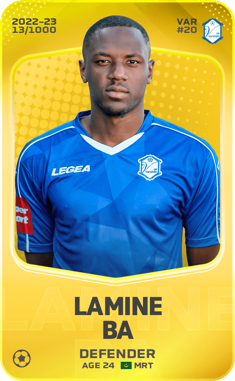 Lamine Ba 2022-23 • Limited 13/1000