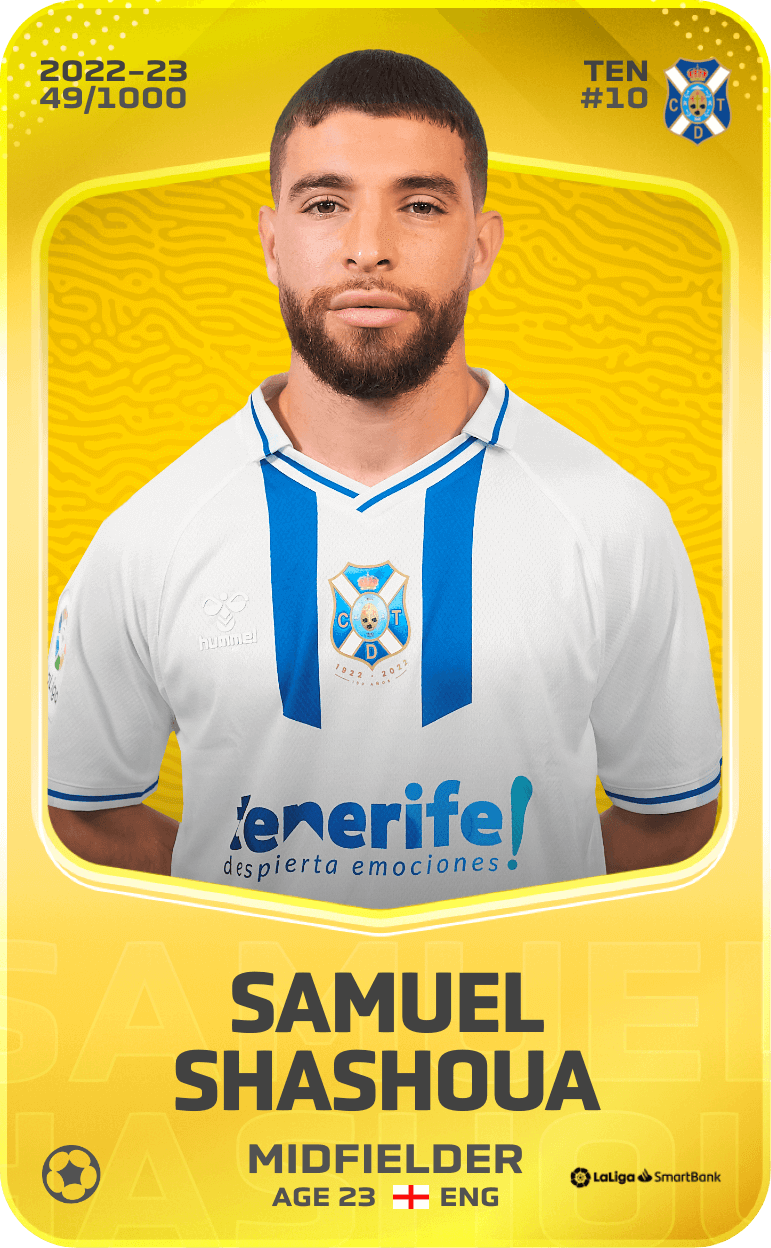 Samuel Shashoua 2022-23 • Limited 49/1000