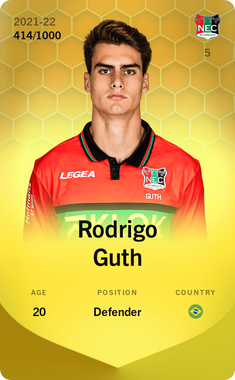 Rodrigo Guth 2021-22 • Limited 414/1000
