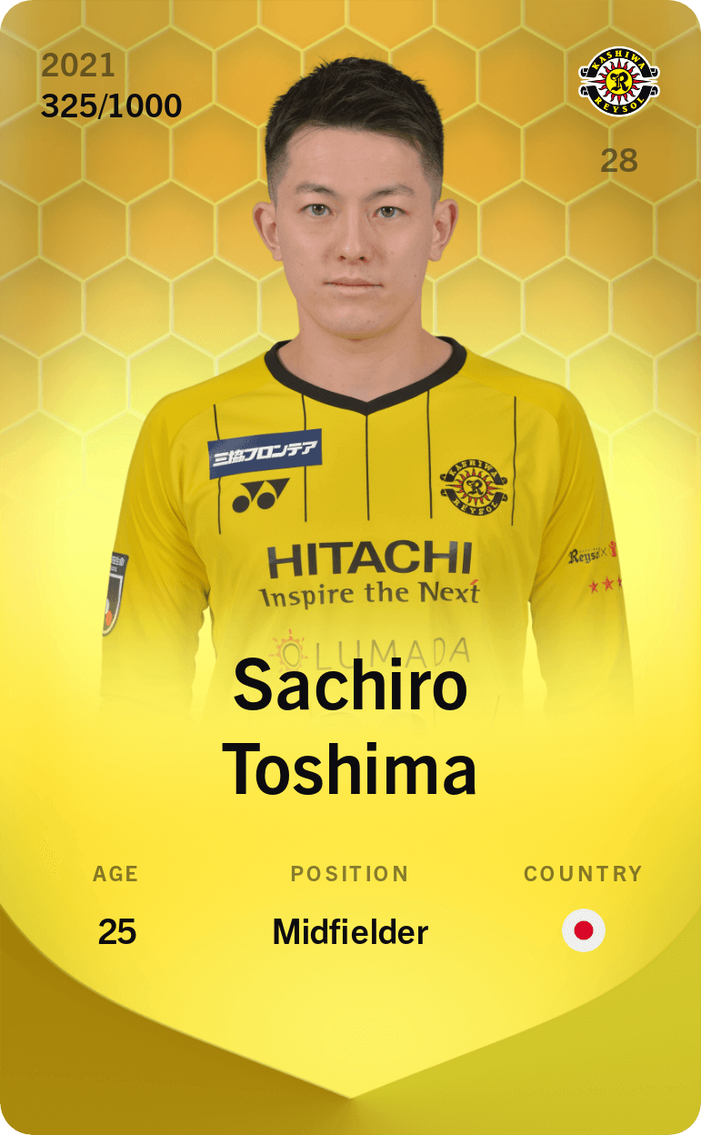 Sachiro Toshima 2021-22 • Limited 325/1000