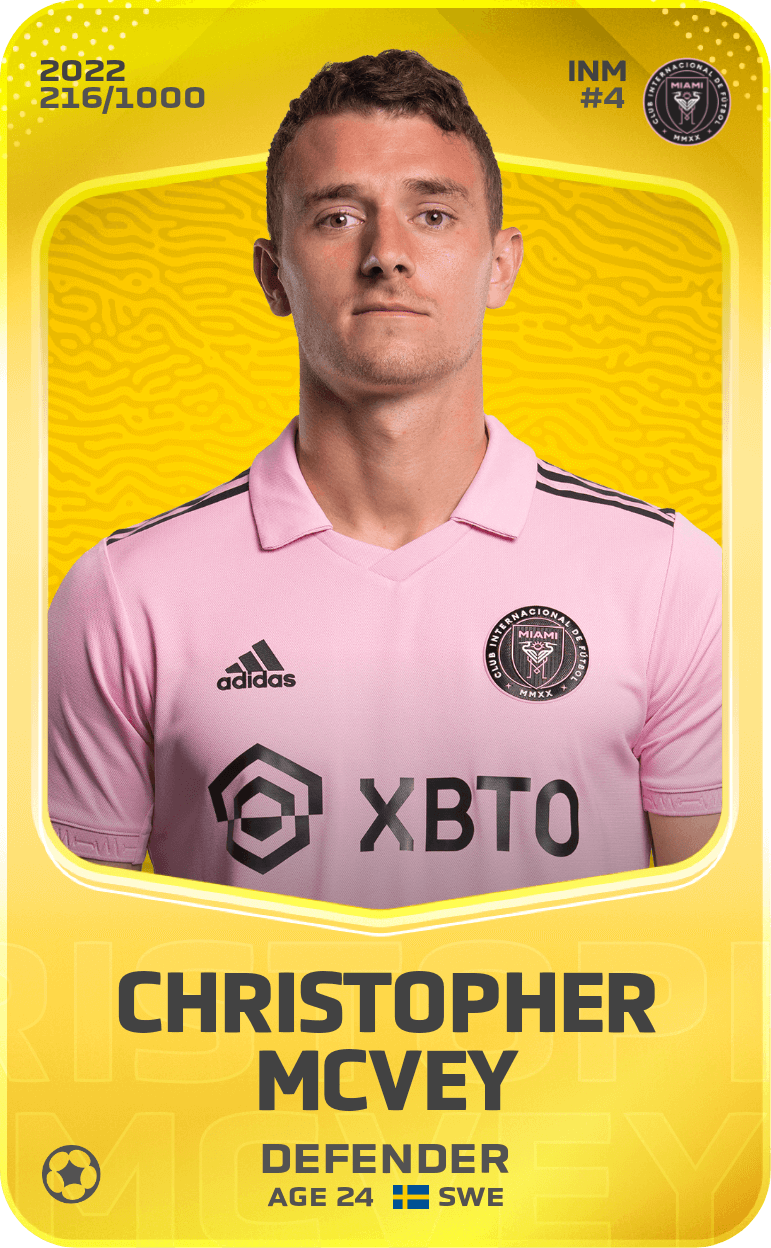 Christopher Mcvey 2022-23 • Limited 216/1000