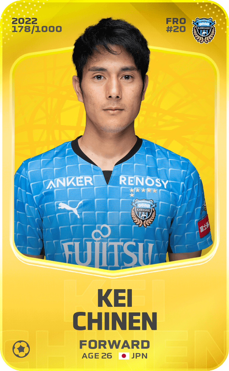 Kei Chinen 2022-23 • Limited 178/1000