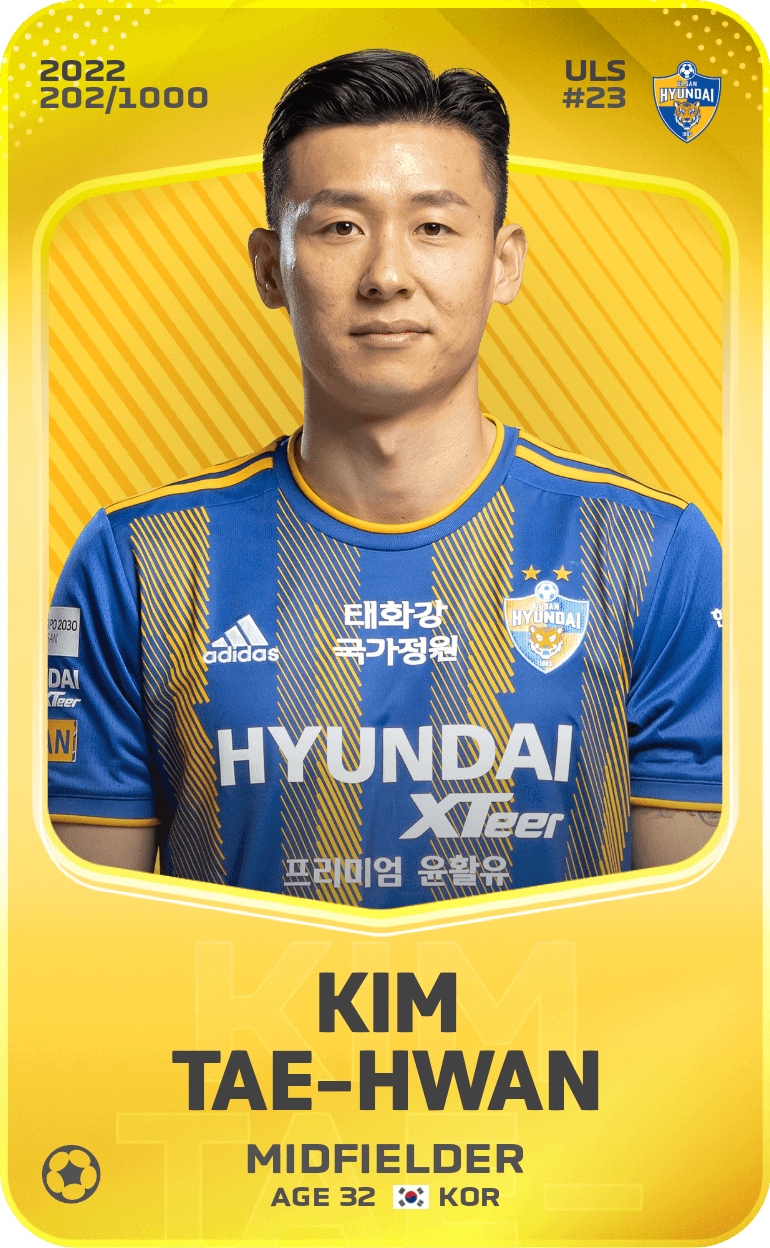 Kim Tae-Hwan 2022-23 • Limited 202/1000