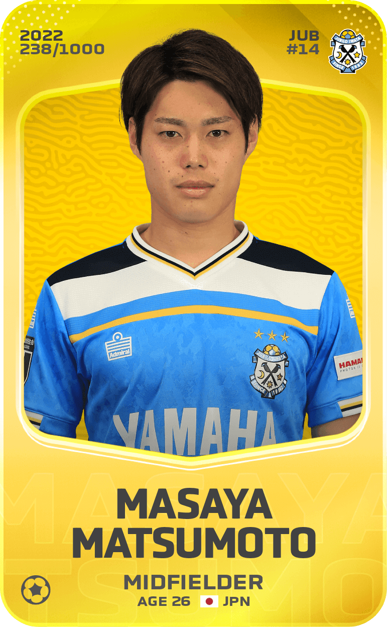 Masaya Matsumoto 2022-23 • Limited 238/1000