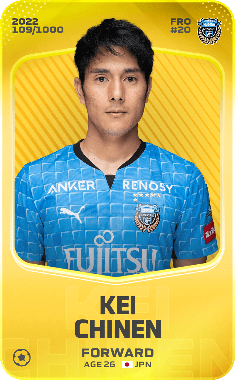 Kei Chinen 2022-23 • Limited 109/1000