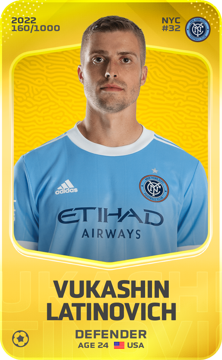 Sorare - Sorare Official - Vukashin Latinovich 2022-23 • Limited 160/1000 - NFT # 71439411912835927797019224826325716344846272584120103553680011732210755766345