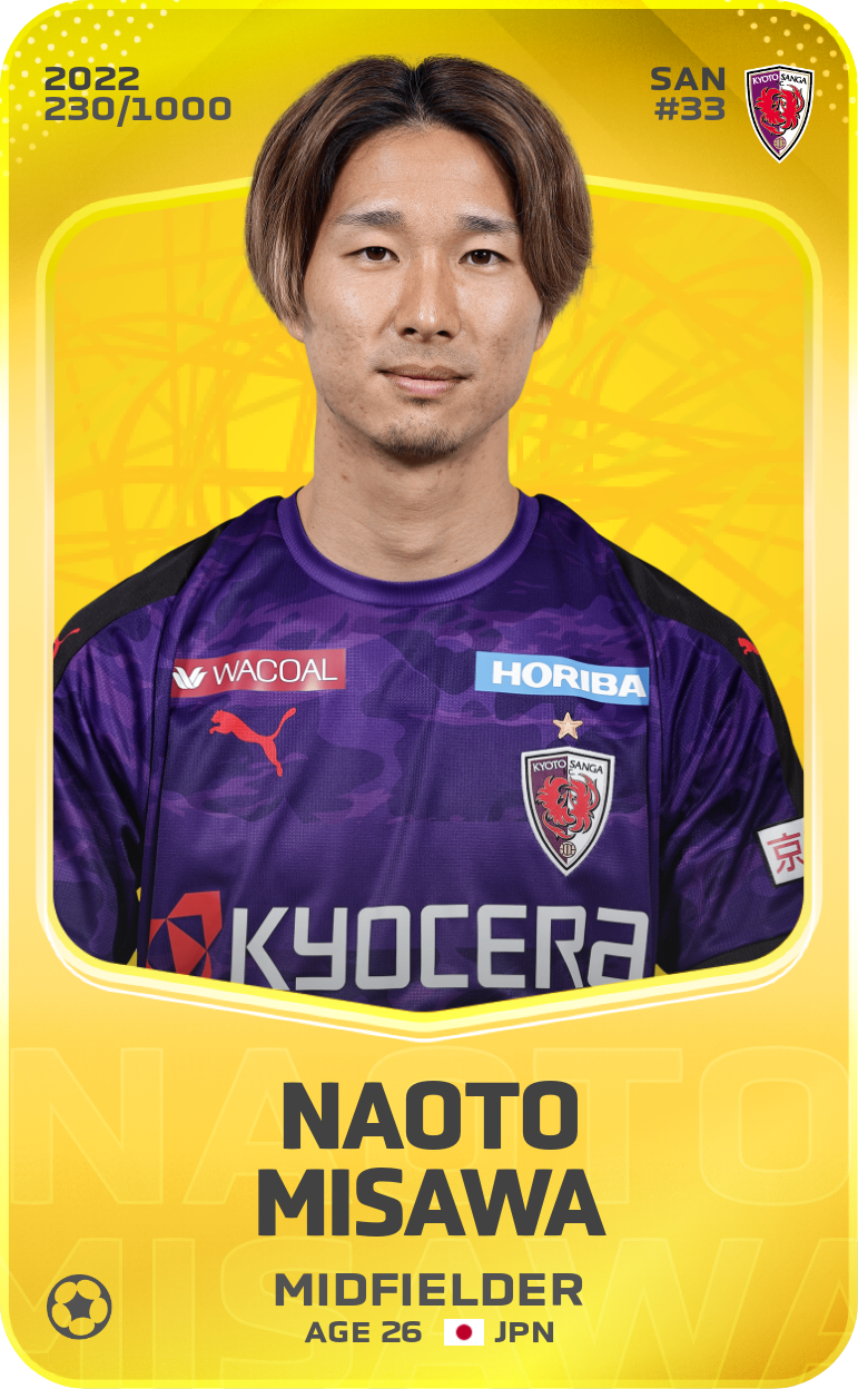 Naoto Misawa 2022-23 • Limited 230/1000