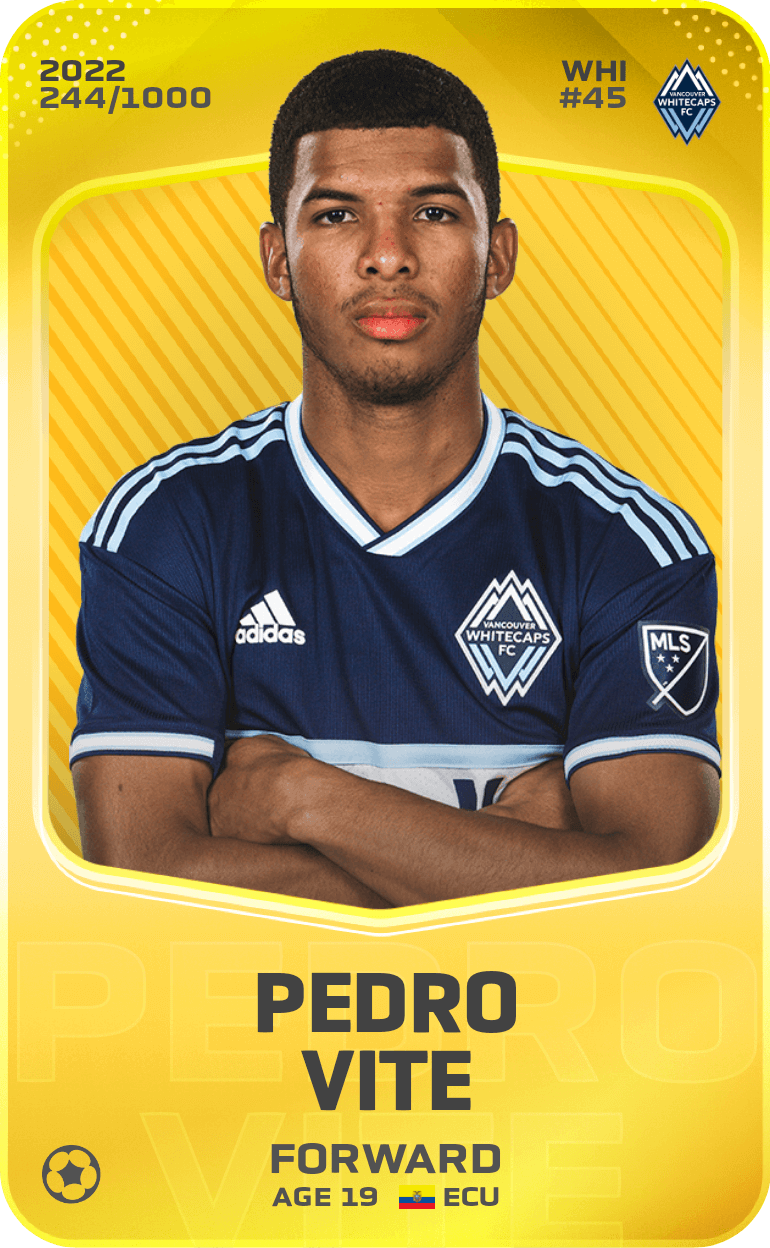 Pedro Vite 2022-23 • Limited 244/1000