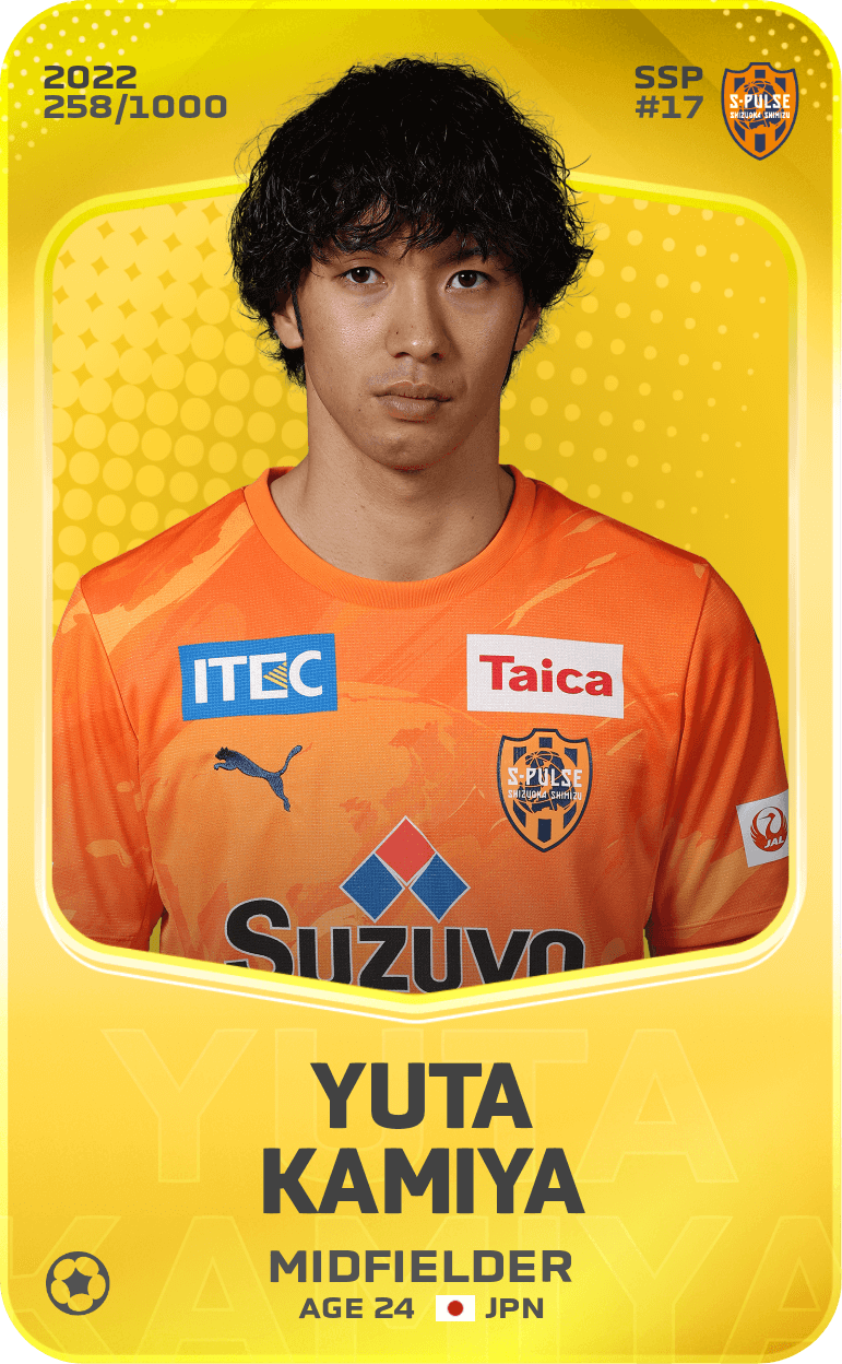 Yuta Kamiya 2022-23 • Limited 258/1000