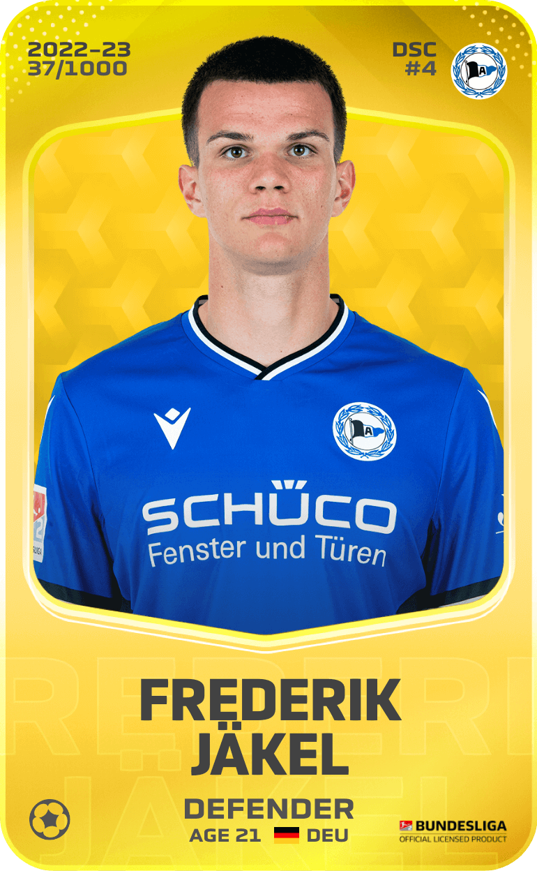 Frederik Jäkel 2022-23 • Limited 37/1000