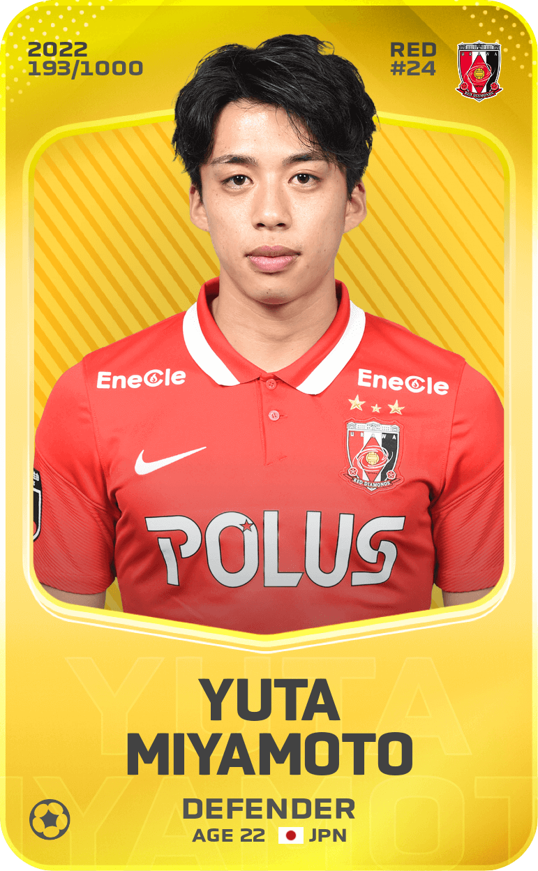 Yuta Miyamoto 2022-23 • Limited 193/1000