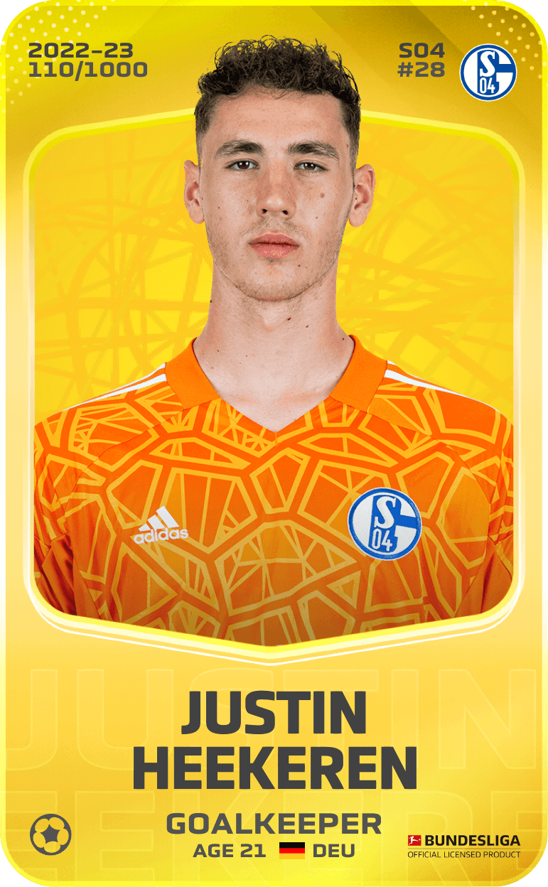 Justin Heekeren 2022-23 • Limited 110/1000