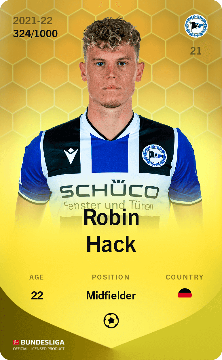 Robin Hack 2021-22 • Limited 324/1000