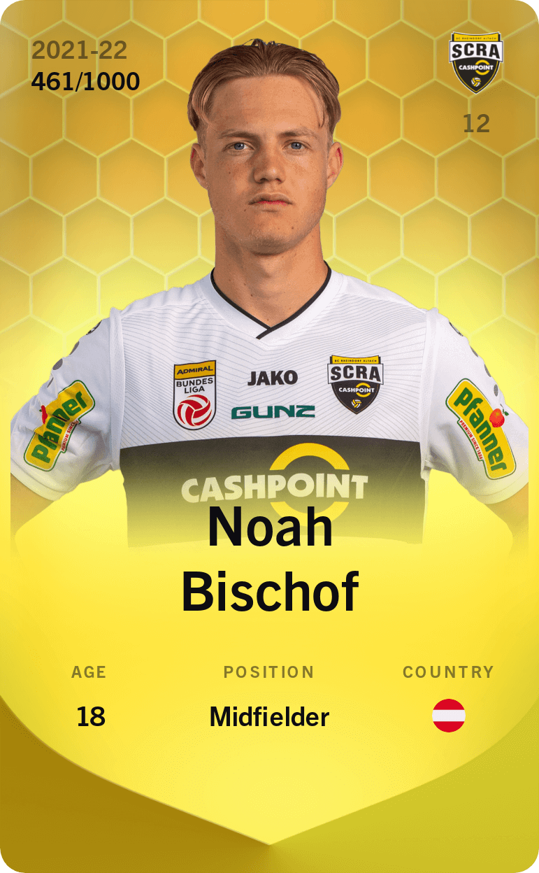 Noah Bischof 2021-22 • Limited 461/1000