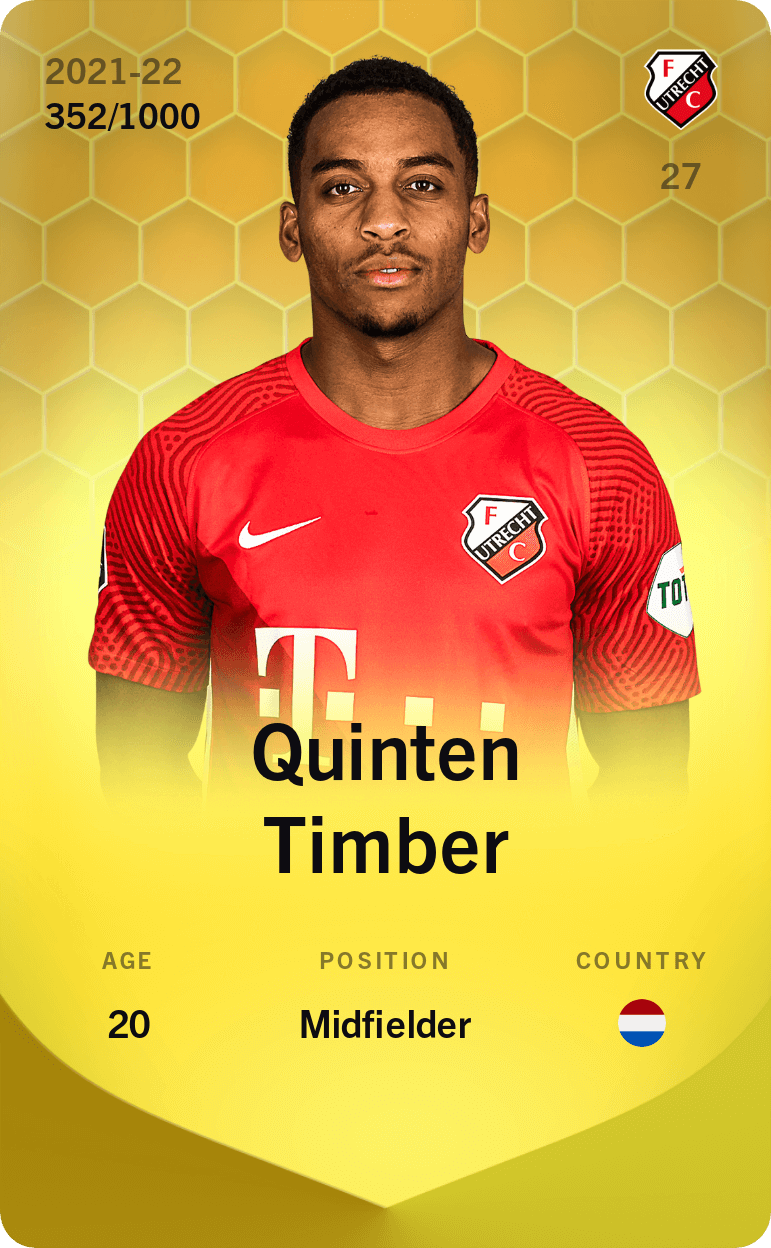 Quinten Timber 2021-22 • Limited 352/1000