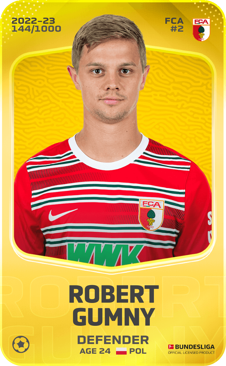 Robert Gumny 2022-23 • Limited 144/1000