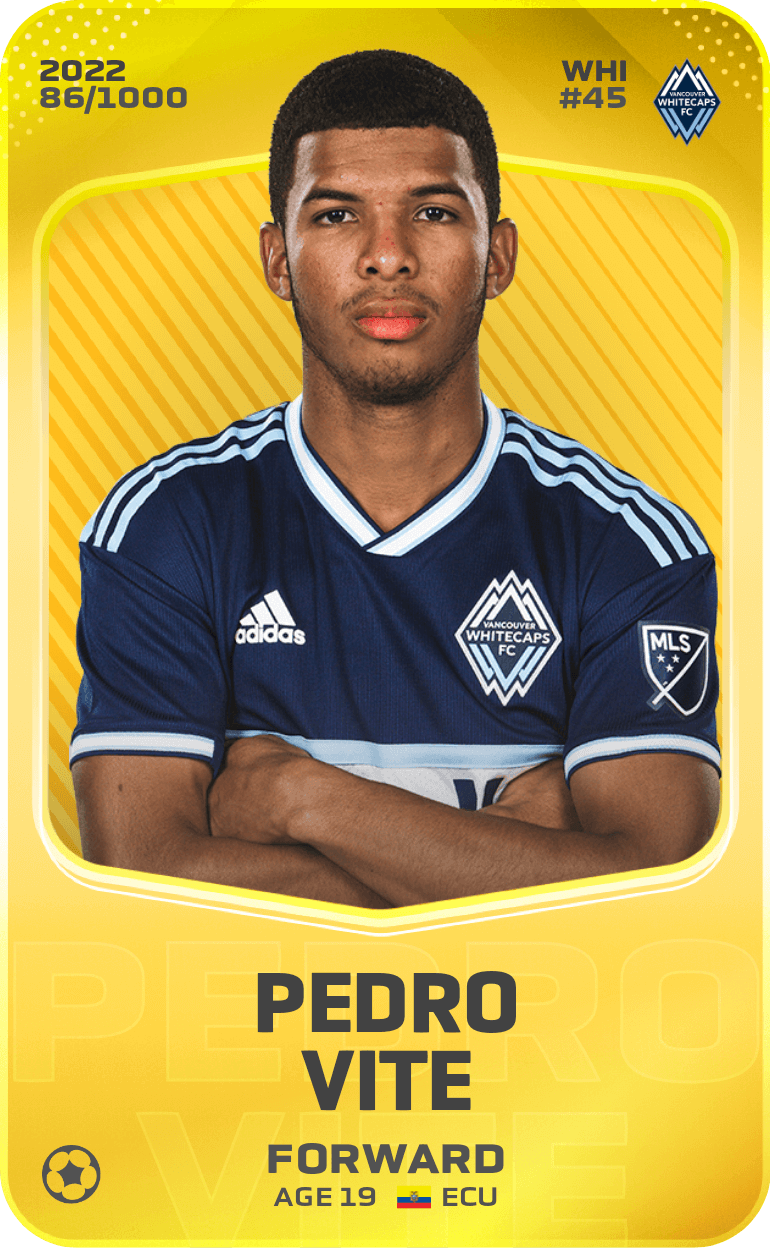 Pedro Vite 2022-23 • Limited 86/1000
