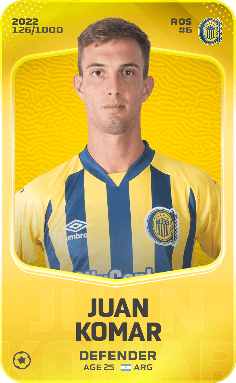 Juan Komar 2022-23 • Limited 126/1000