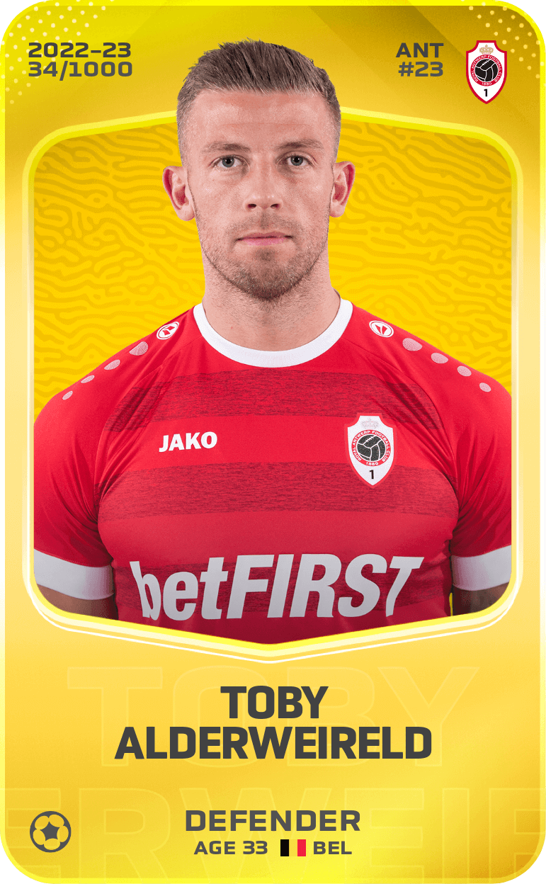 Toby Alderweireld 2022-23 • Limited 34/1000