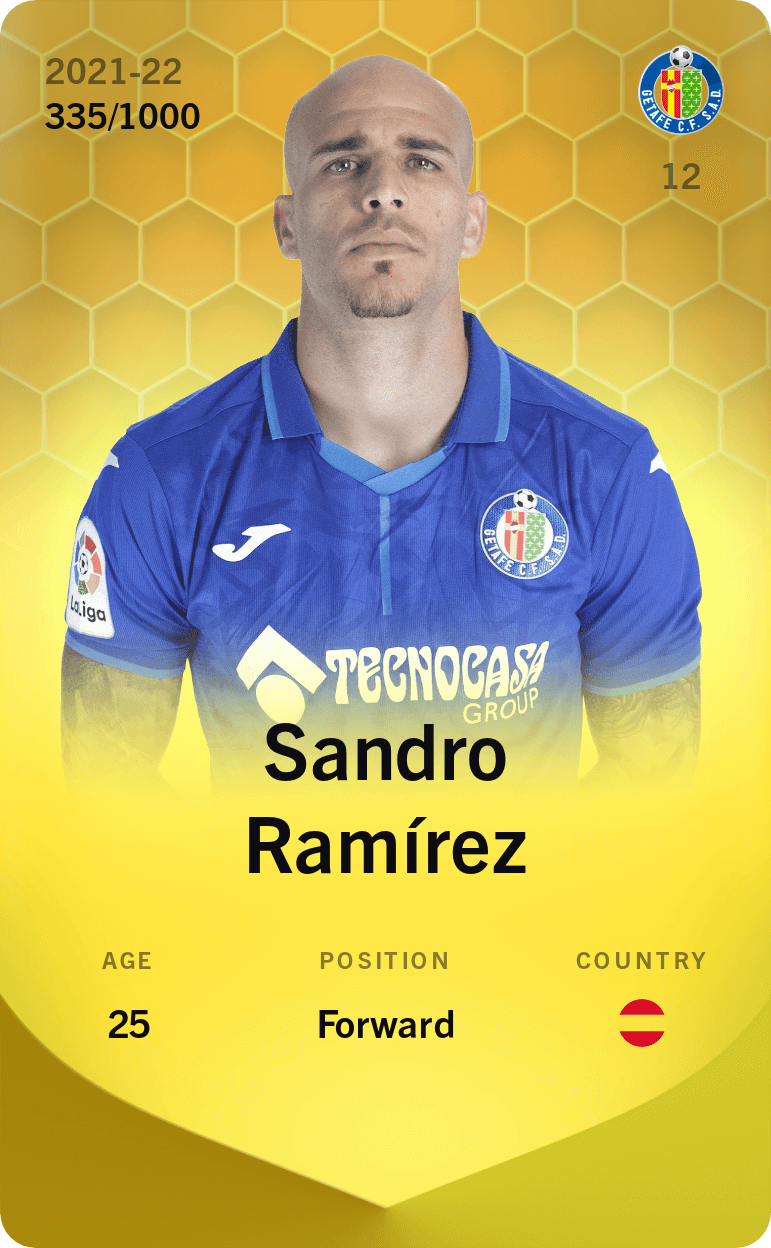 Sandro Ramírez 2021-22 • Limited 335/1000