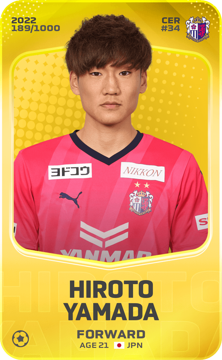 Hiroto Yamada 2022-23 • Limited 189/1000